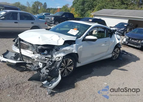 2017 Honda Civic Ex-T из США, поврежденный, VIN 2HGFC3B34HH351884